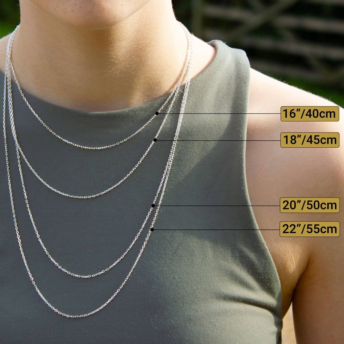 Mother's Day Gold Personalised Ring Necklace - MYLEE London