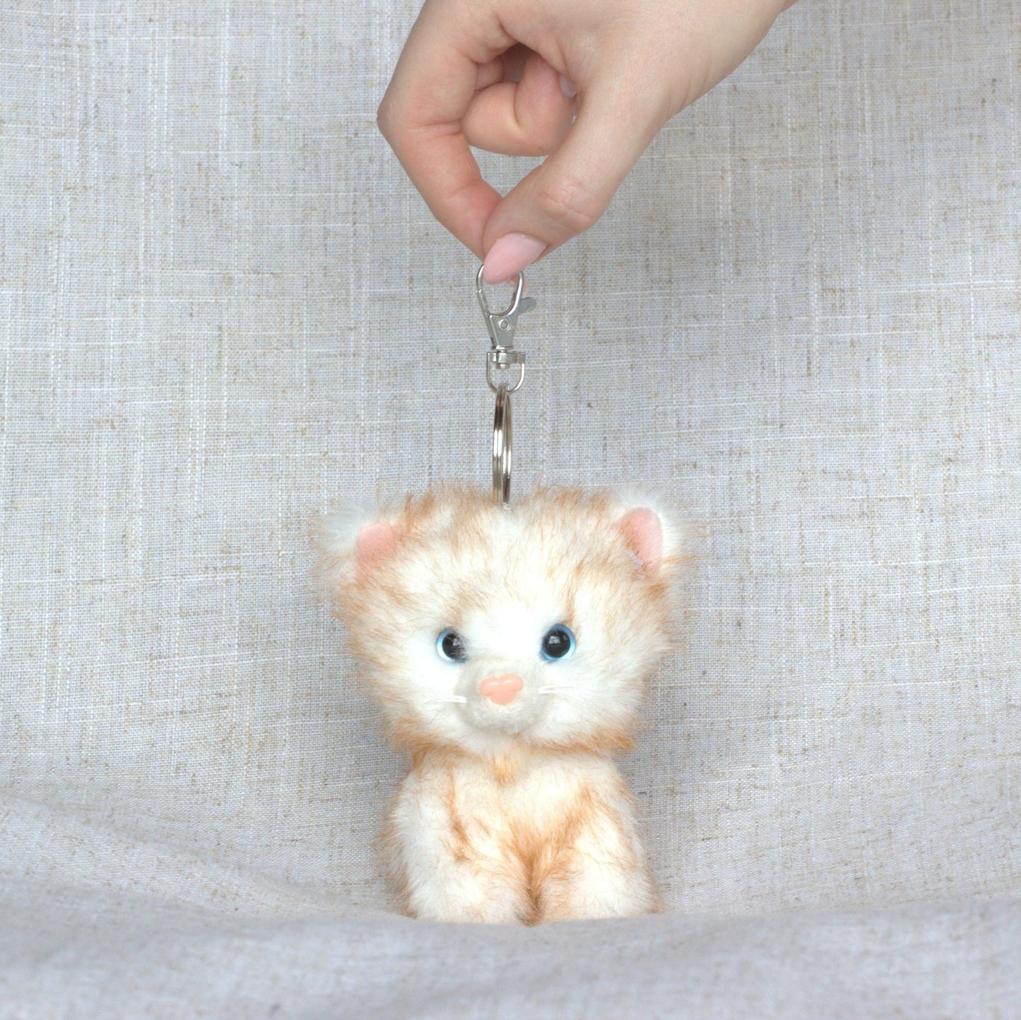 Plush Animal Key Ring - MYLEE London
