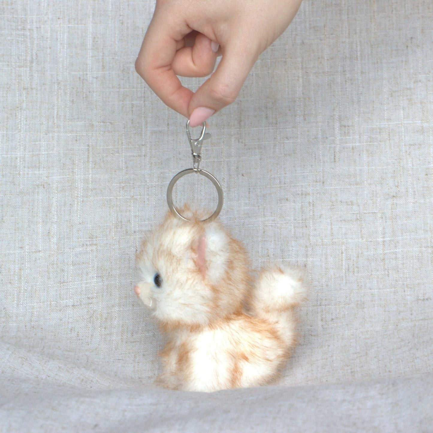 Plush Animal Key Ring - MYLEE London