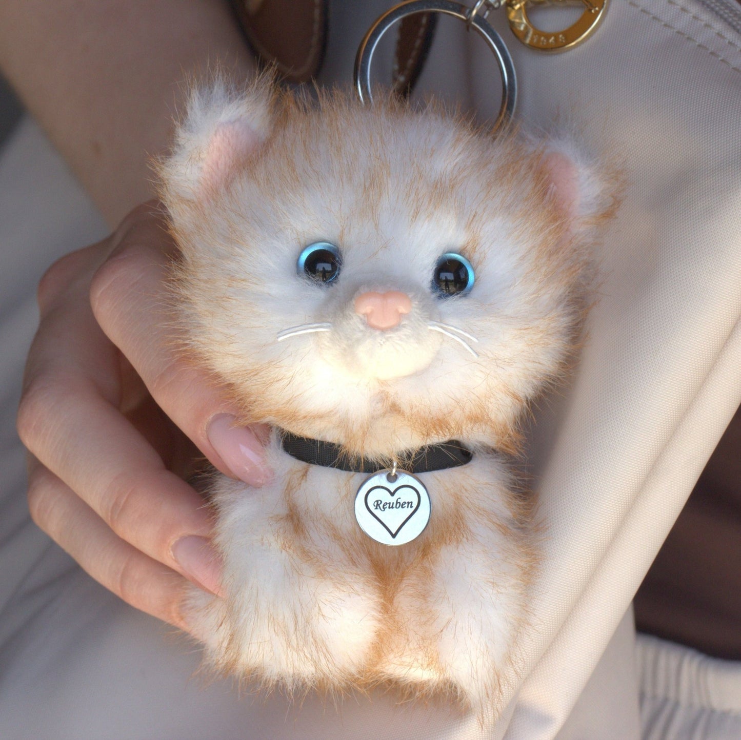 Plush Animal Key Ring - MYLEE London