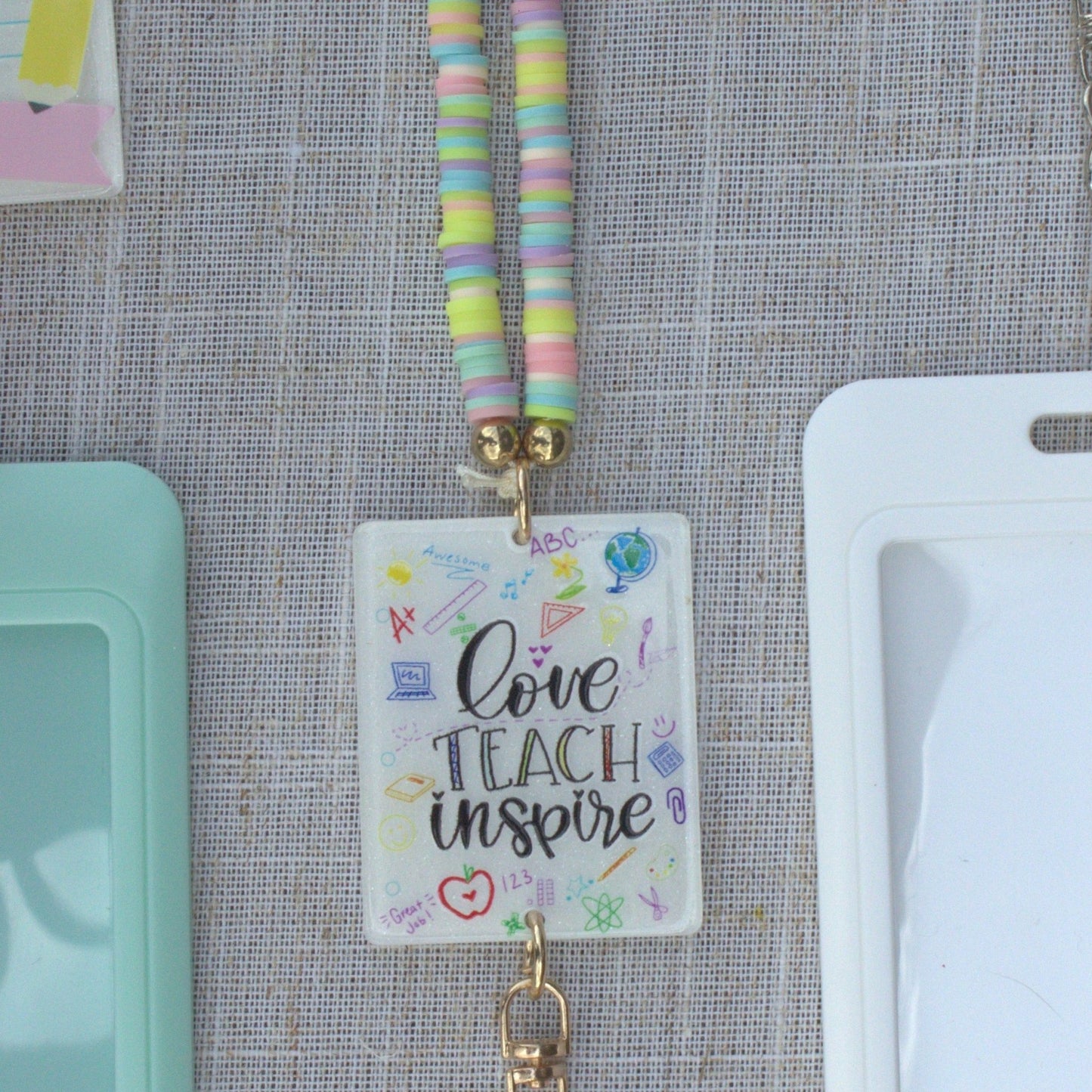 Teacher Lanyard with Card Holder - MYLEE London