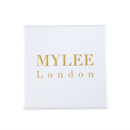 Beagle Silhouette Silver Chain Bracelet - Personalised - MYLEE London