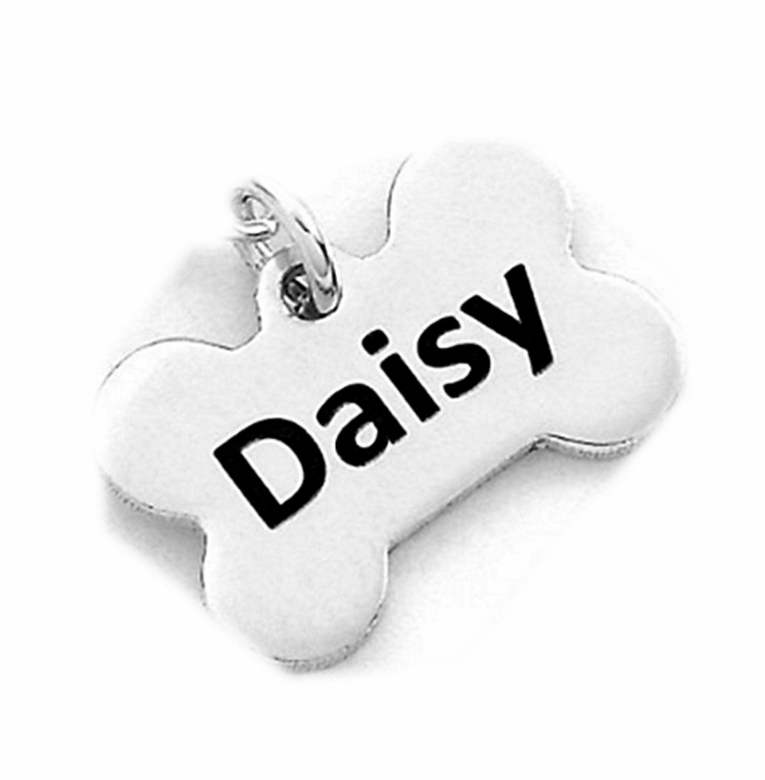 Bichon Frise Silver Keyring - Personalised - MYLEE London