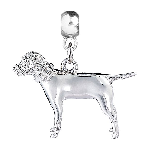 Border Terrier Silver Charm - MYLEE London