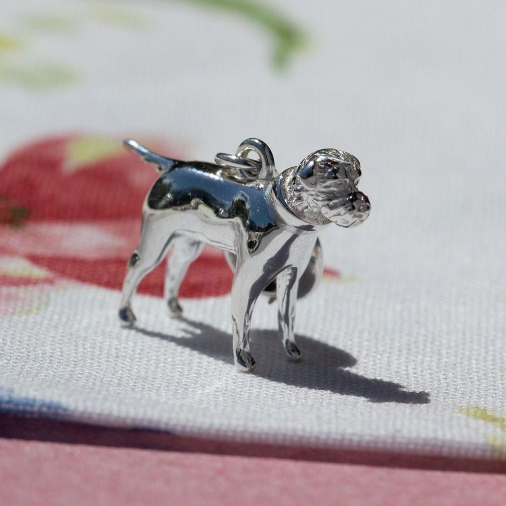Border Terrier Silver Charm - MYLEE London