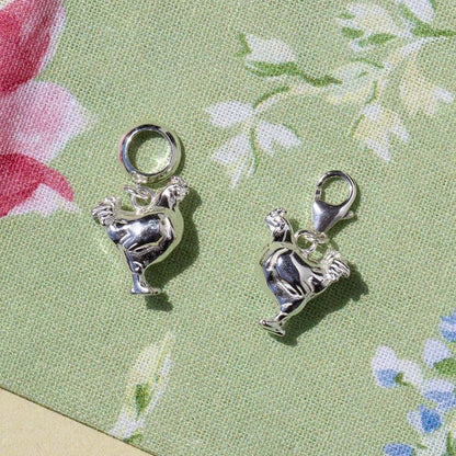 Chicken Silver Charm - MYLEE London