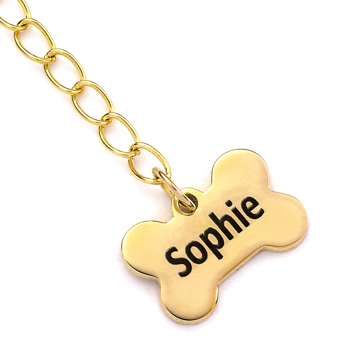 Chihuahua Gold Necklace - Personalised - MYLEE London