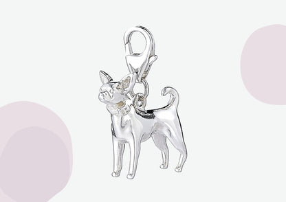 Chihuahua Silver Charm - MYLEE London