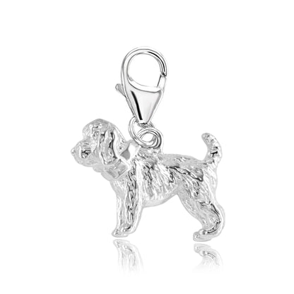 Cockapoo Silver Charm - MYLEE London
