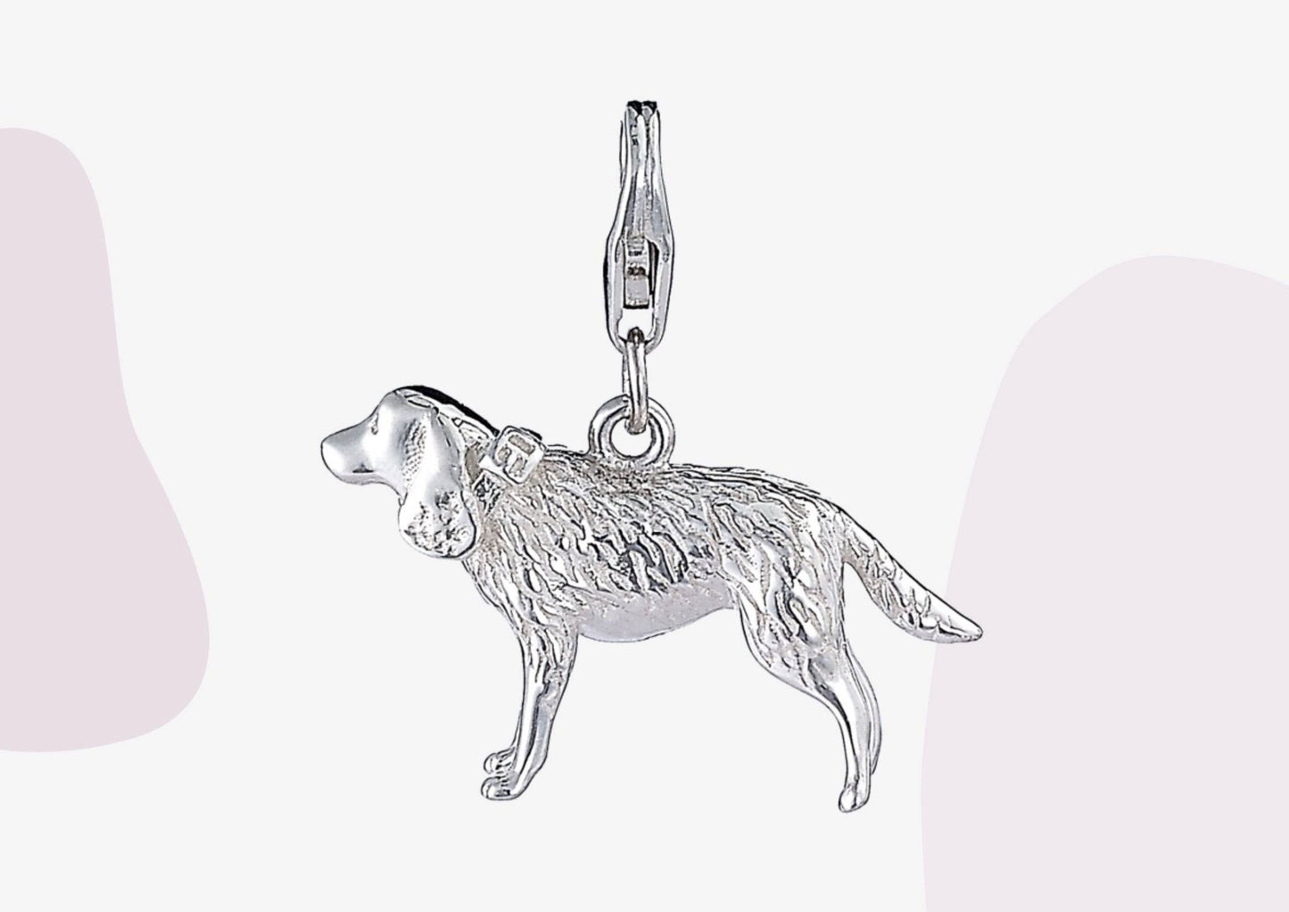 Cocker Spaniel Silver Charm - MYLEE London