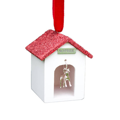 Dog Kennel and Dog Christmas Tree Decoration - MYLEE London