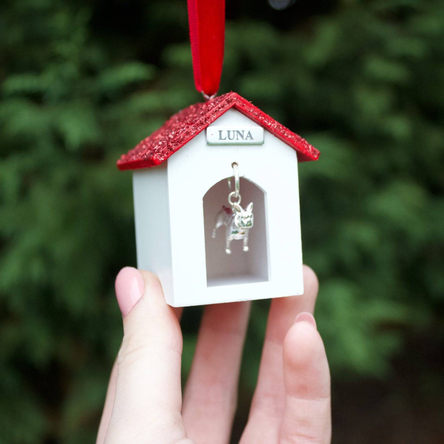 Dog Kennel and Dog Christmas Tree Decoration - MYLEE London