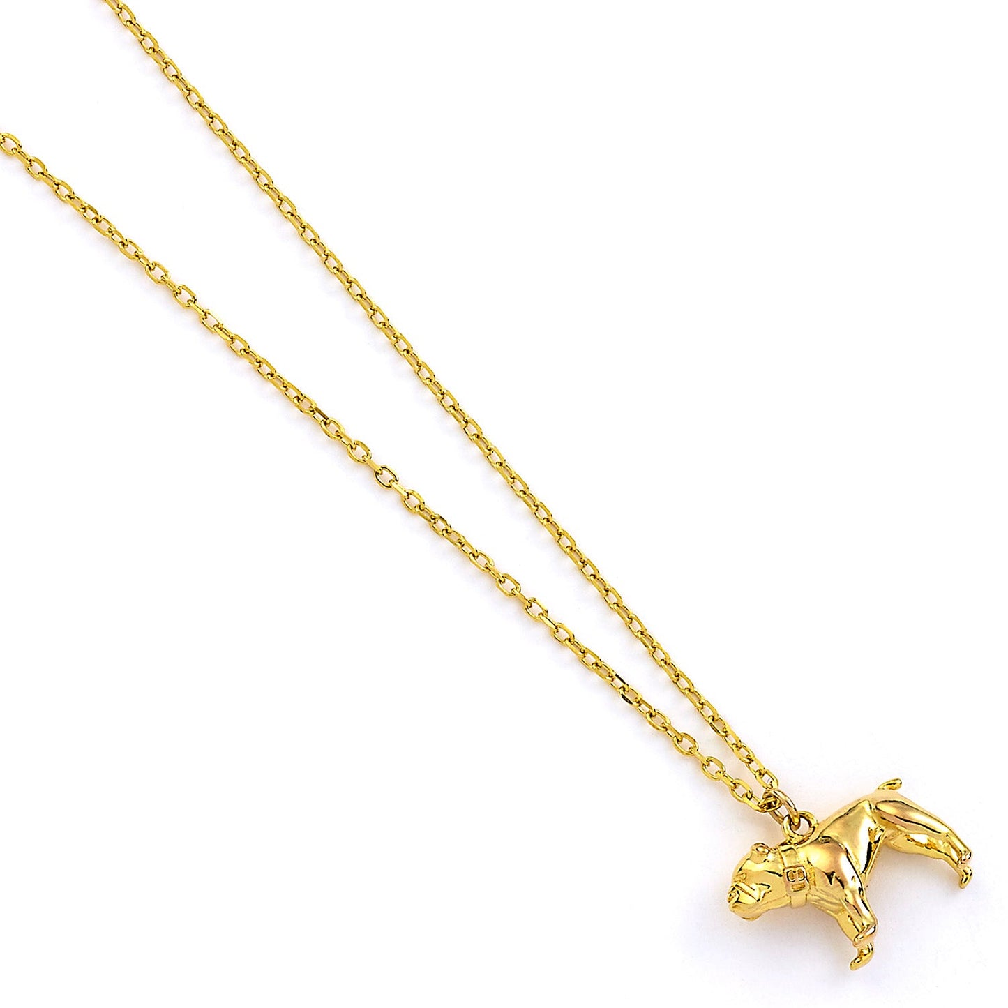 English Bulldog Gold Necklace - Personalised - MYLEE London