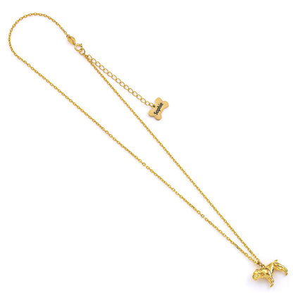 English Bulldog Gold Necklace - Personalised - MYLEE London