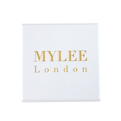 English Bulldog Silver Stud Earrings - MYLEE London