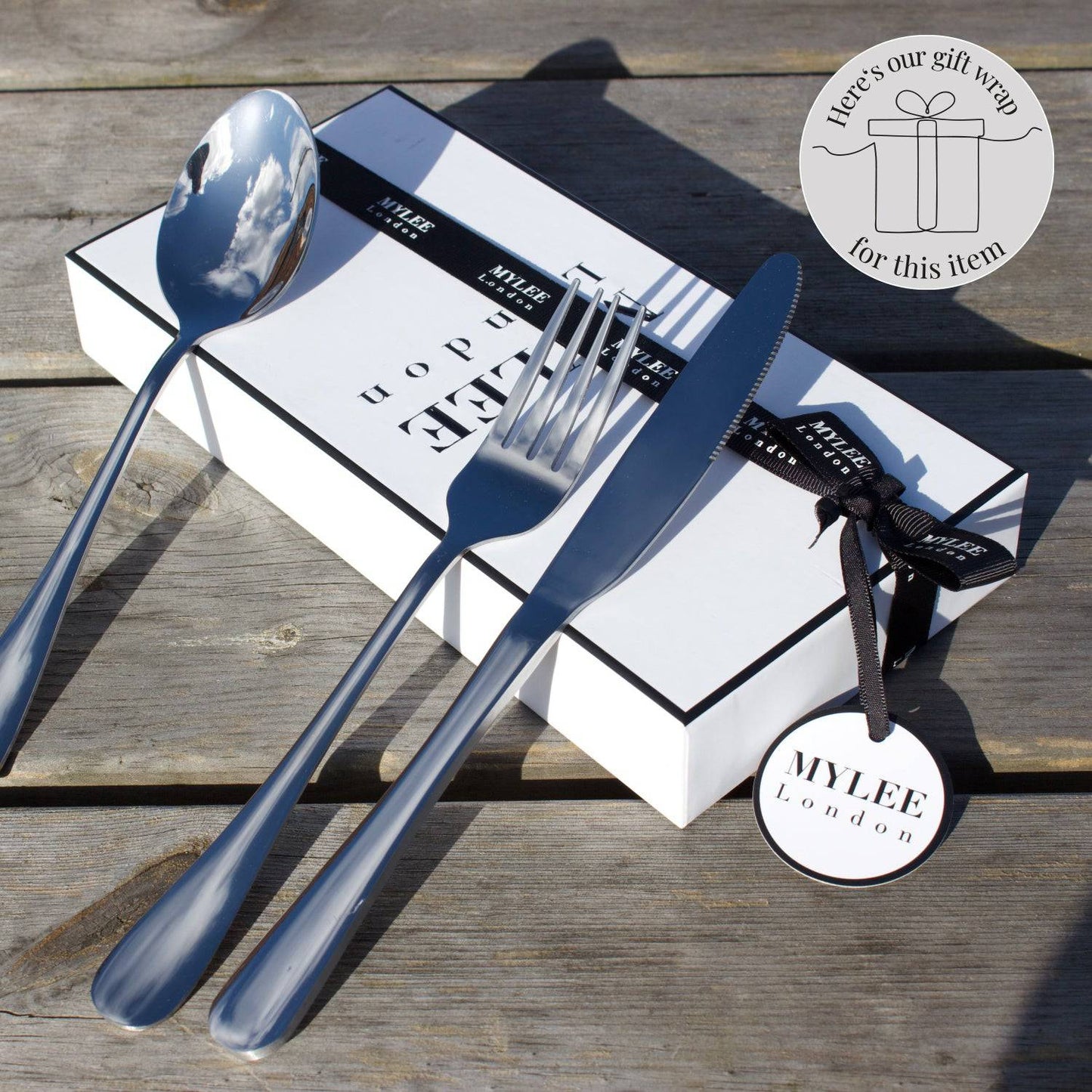 Father's Day Personalised 3 Piece Cutlery Set - MYLEE London