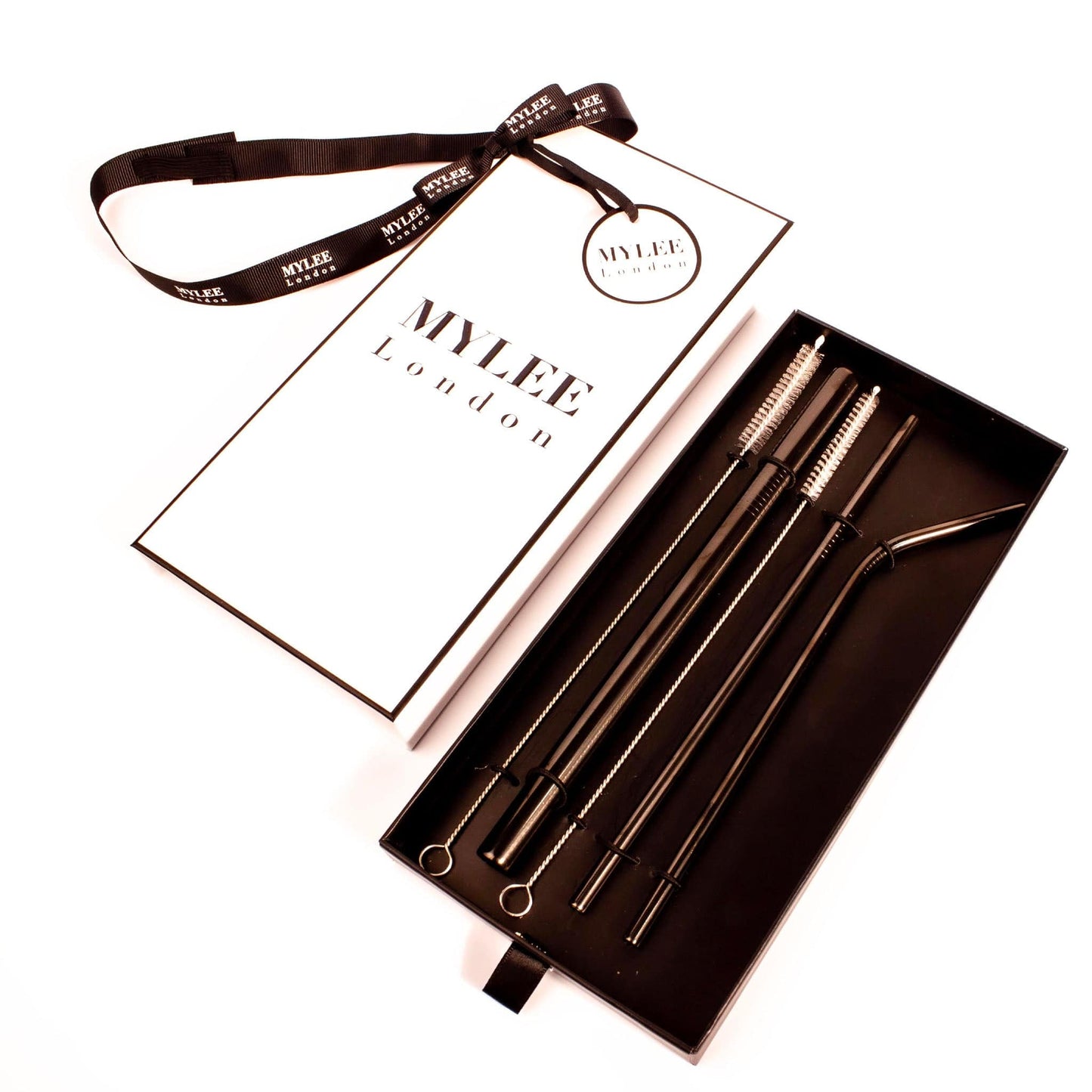 Father's Day Personalised Straw Gift Set with Free Gift Wrapping - MYLEE London