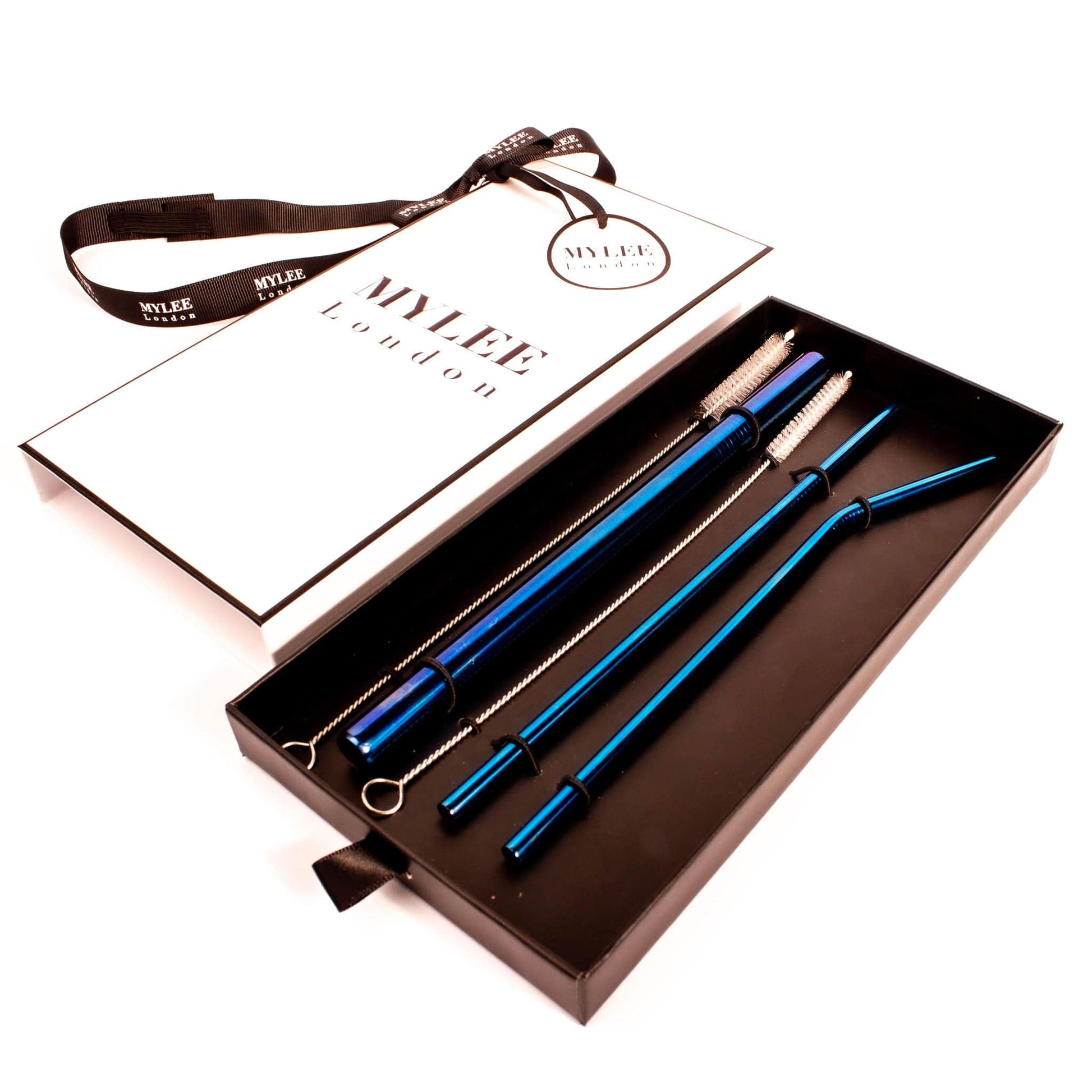 Father's Day Personalised Straw Gift Set with Free Gift Wrapping - MYLEE London