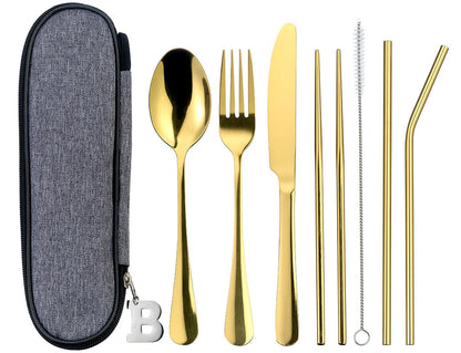 Father's Day Travel Cutlery Set - Personalised - MYLEE London