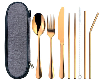 Father's Day Travel Cutlery Set - Personalised - MYLEE London