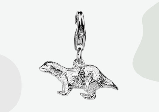 Ferret Silver Charm - MYLEE London