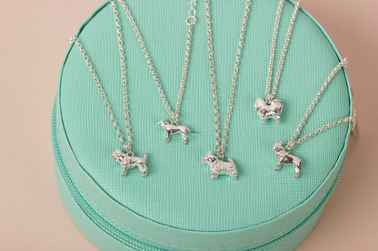 French Bulldog Dainty Chain Bracelet - Personalised - Sterling Silver - MYLEE London