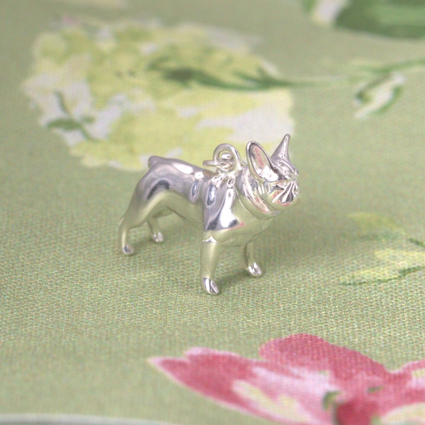 French Bulldog Silver Charm - MYLEE London