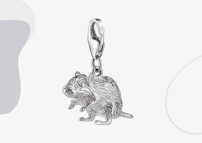 Gerbil Silver Charm - MYLEE London