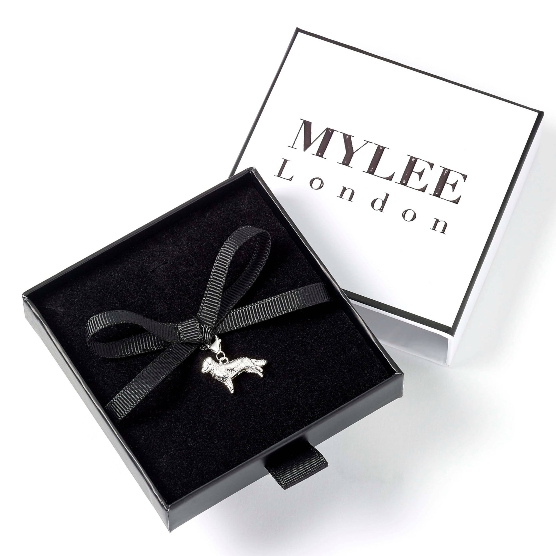 Golden Retriever Silver Charm - MYLEE London