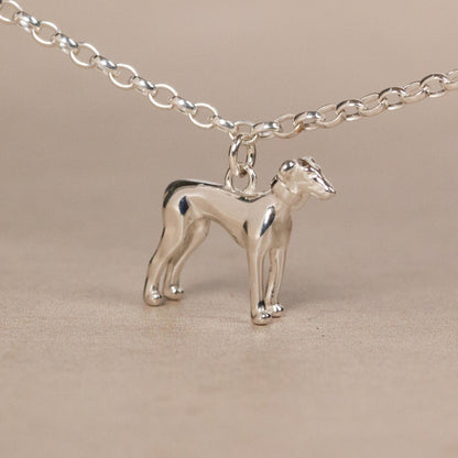 Greyhound Dainty Chain Bracelet - Personalised - Sterling Silver - MYLEE London