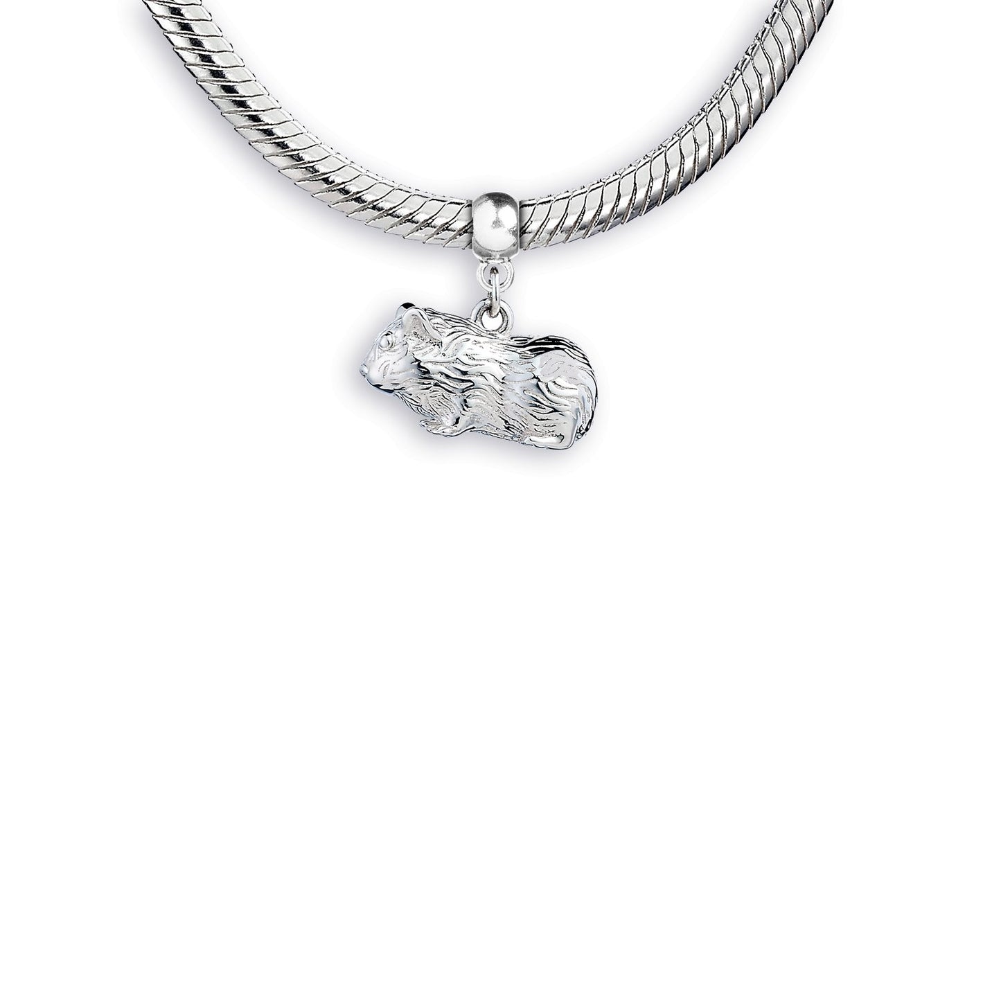 Guinea Pig Silver Charm - MYLEE London