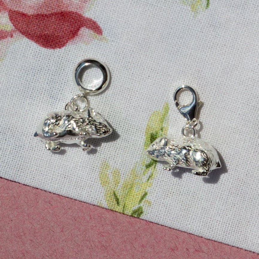 Hamster Silver Charm - MYLEE London