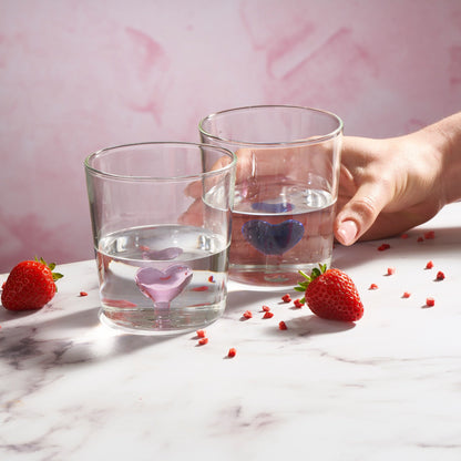 Heart Drinking Glass - MYLEE London