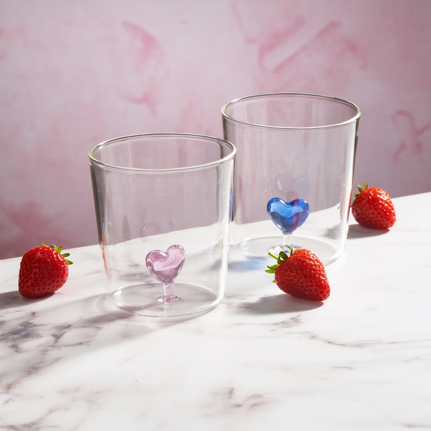 Heart Drinking Glass - MYLEE London