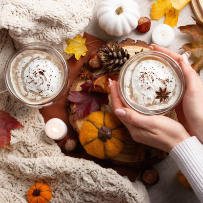 Heart Shaped Double Walled Coffee Glass - MYLEE London