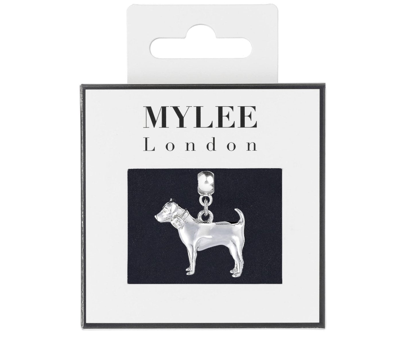 Jack Russell Silver Plated Charm - MYLEE London