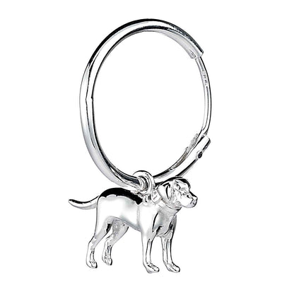 Labrador Silver Earrings - MYLEE London