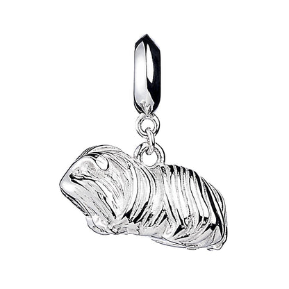 Long Haired Guinea Pig Silver Charm - MYLEE London