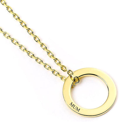 Mother's Day Gold Personalised Ring Necklace - MYLEE London