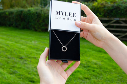 Mother's Day Gold Personalised Ring Necklace - MYLEE London