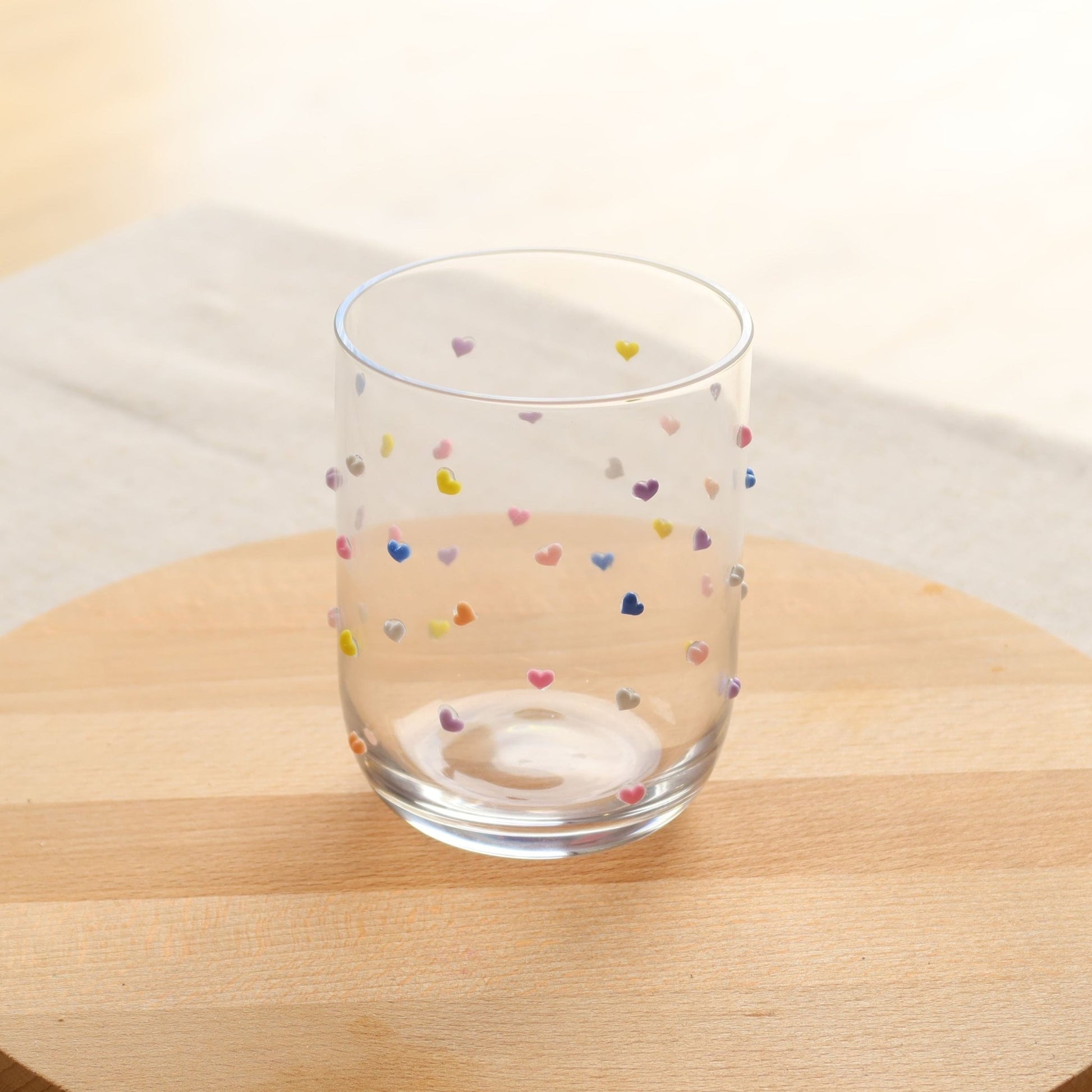 Multicoloured Love Heart Glasses - MYLEE London