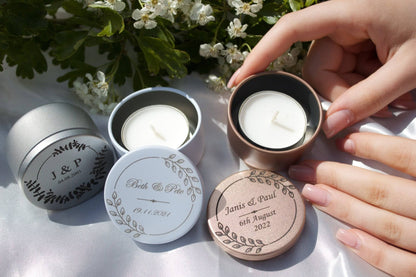 New Baby Personalised Metal Trinket Tins - MYLEE London