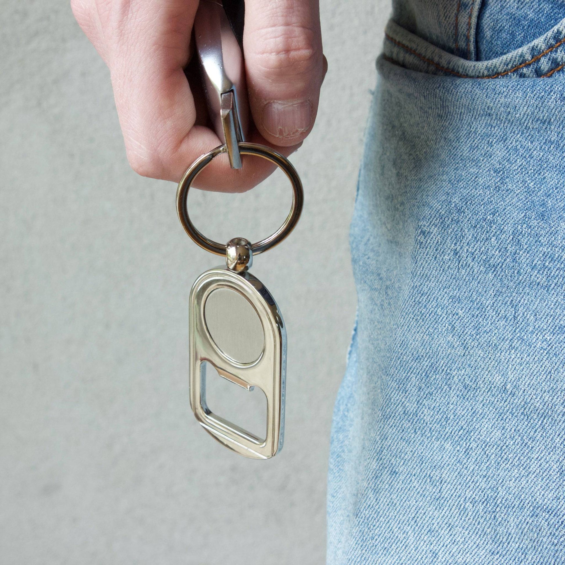 Personalised Bottle Opener Keyring - MYLEE London