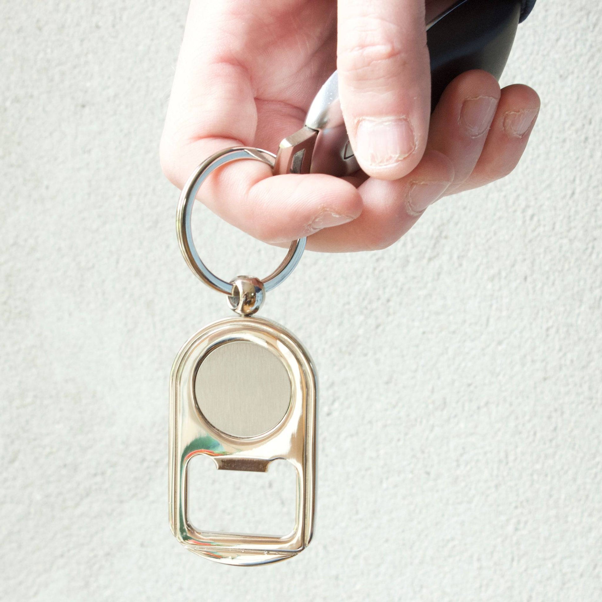 Personalised Bottle Opener Keyring - MYLEE London