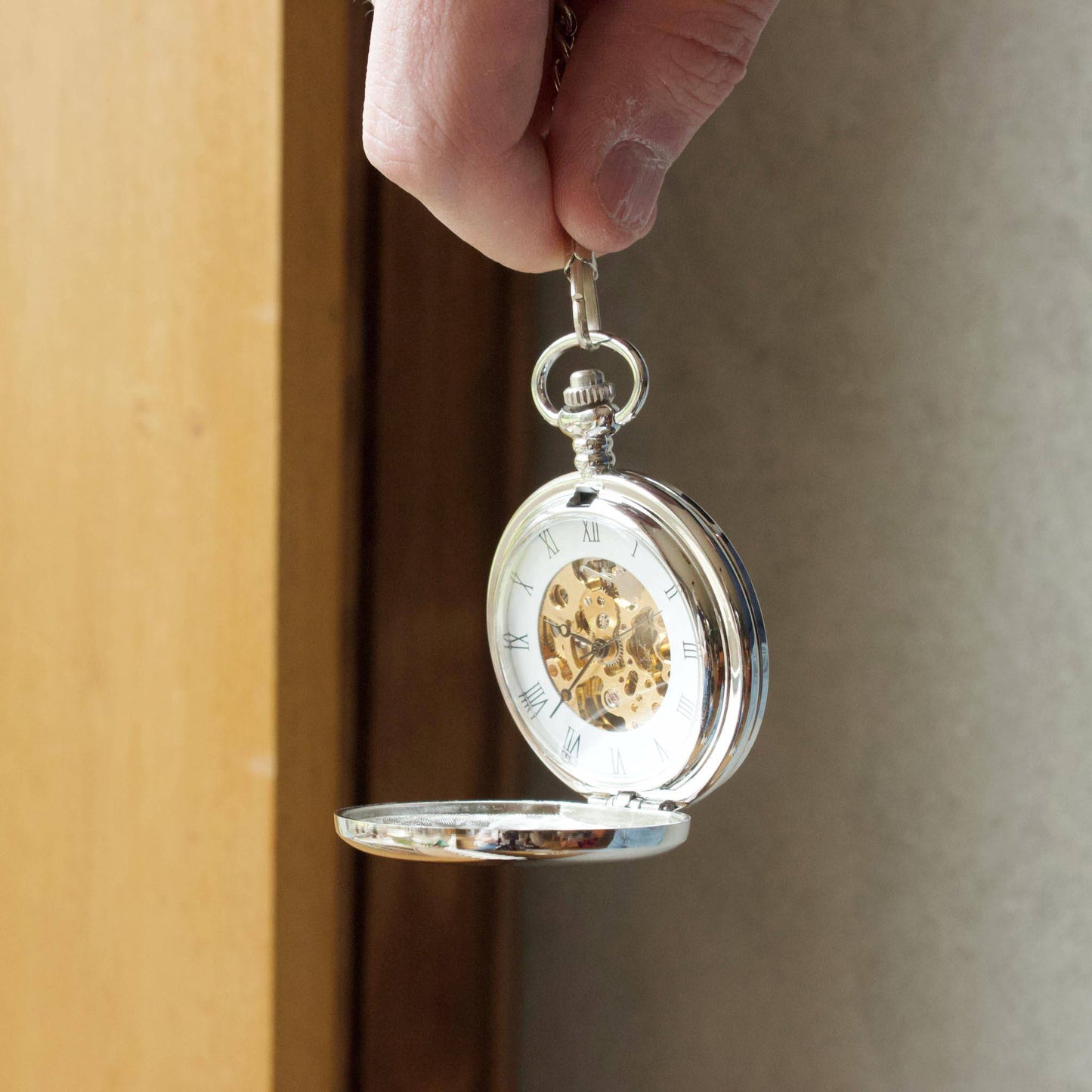 Personalised Mechanical Pocket Watch - MYLEE London