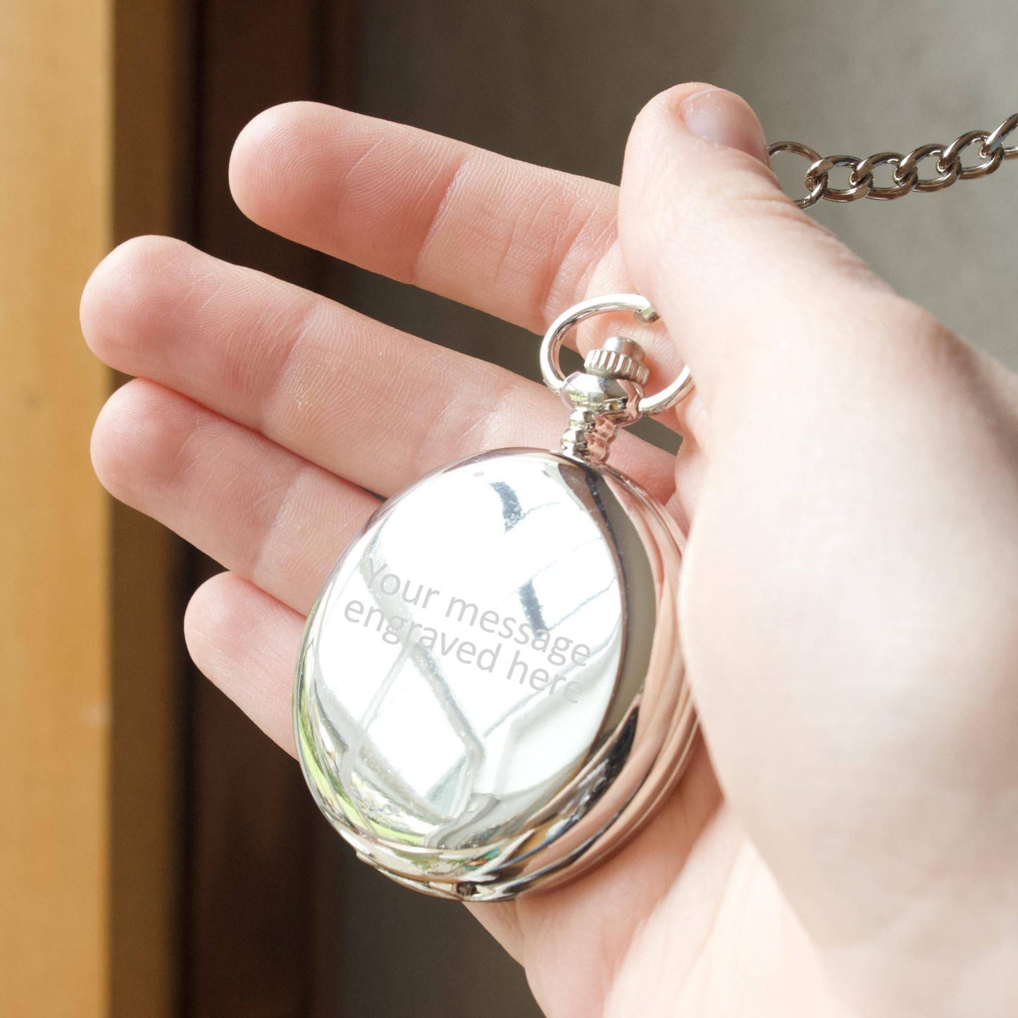 Personalised Mechanical Pocket Watch - MYLEE London