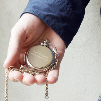 Personalised Mechanical Pocket Watch - MYLEE London