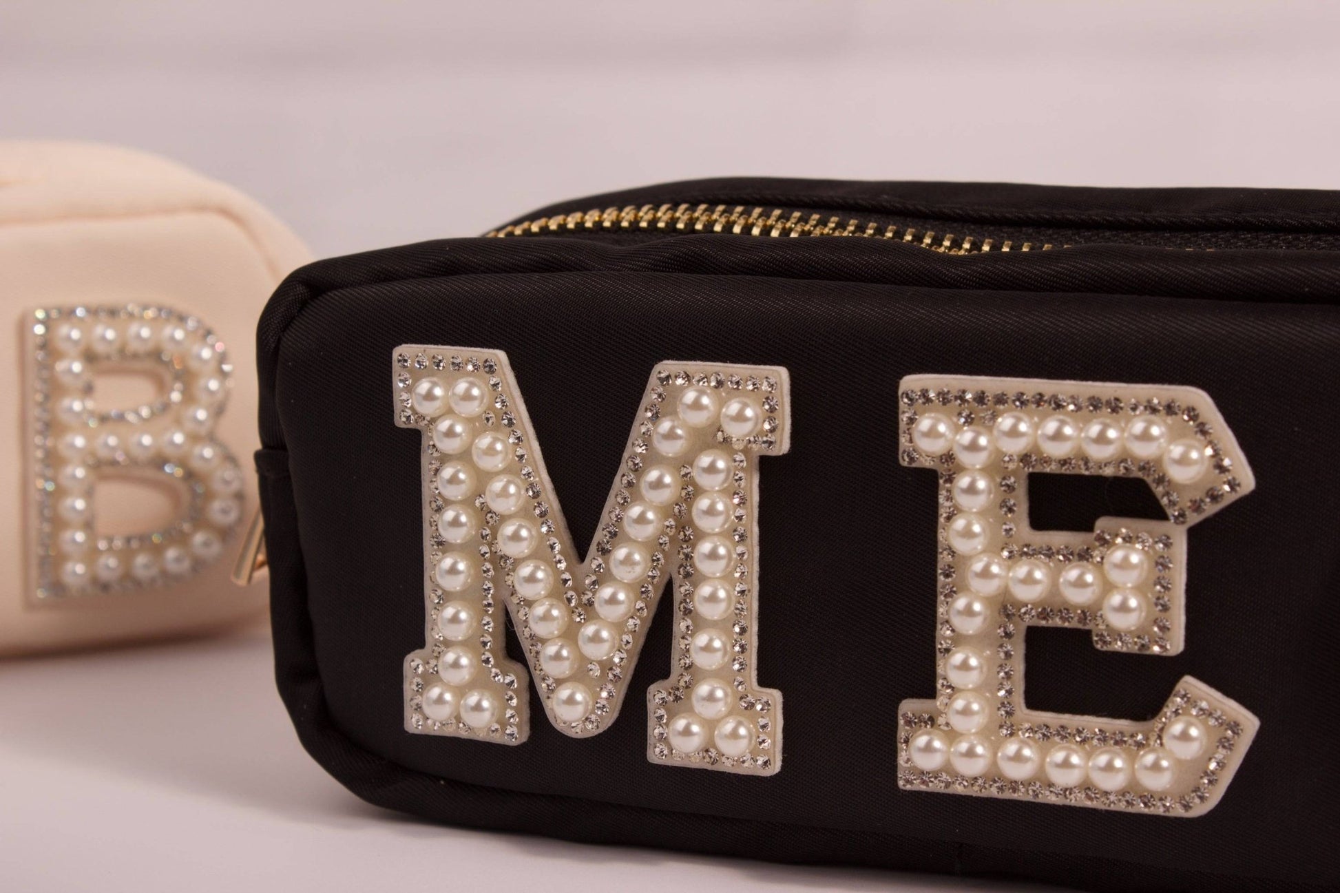 Personalised Pencil Case with Glitter or Pearl Letters - MYLEE London