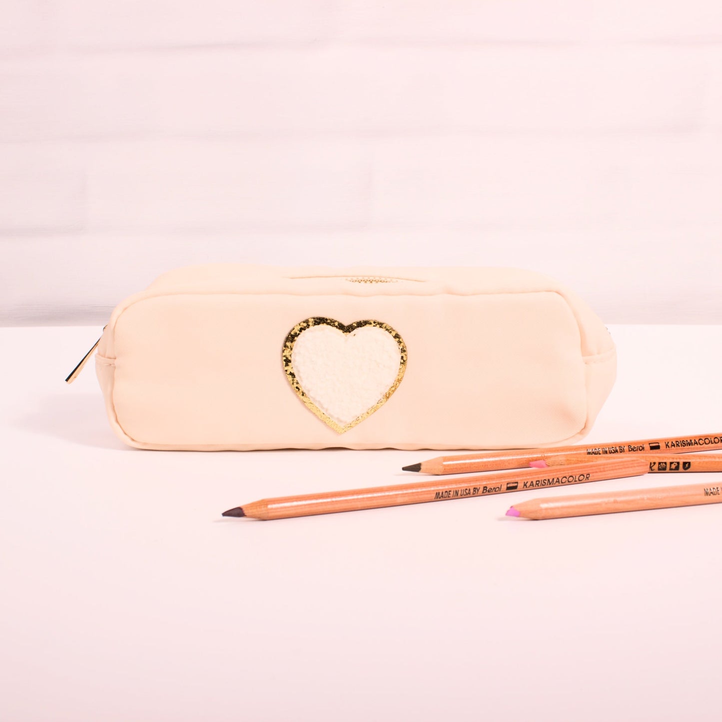 Personalised Pencil Case with Glitter or Pearl Letters - MYLEE London