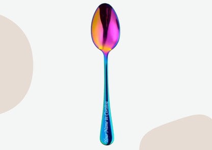 Personalised Stainless Steel Teaspoon - MYLEE London